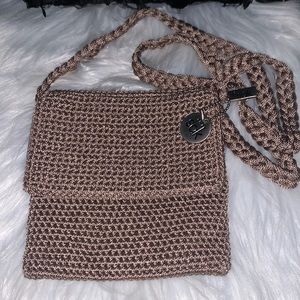 The Sak Crocheted Crossbody bag